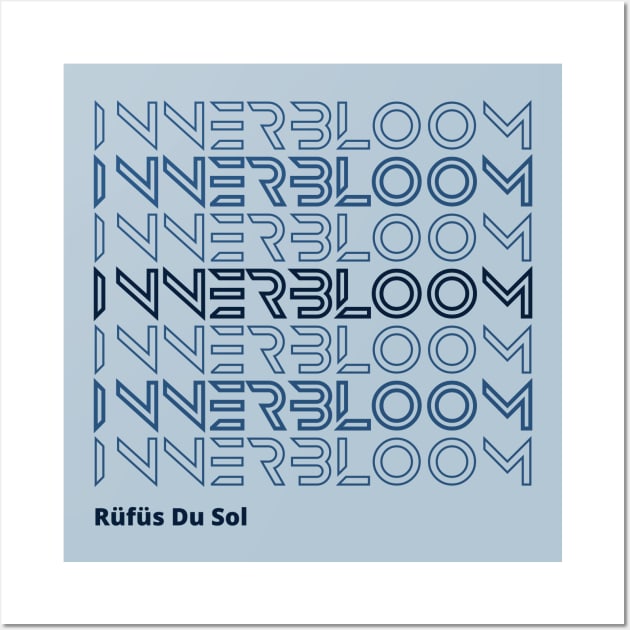 Innerbloom - Rufus Du Sol - Techno Merch Wall Art by THE RAVERSBRAND